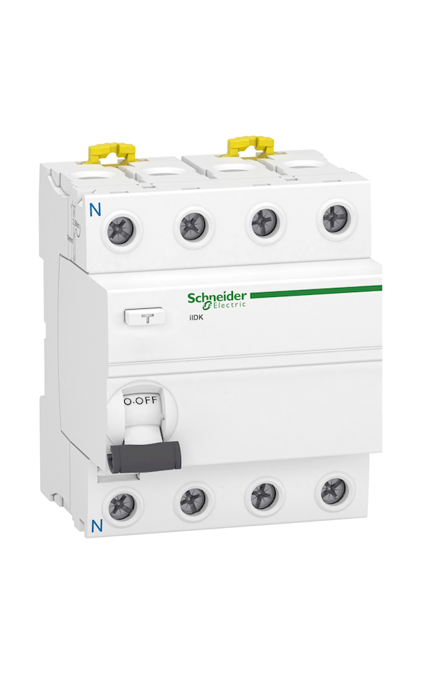 Schneider Electric ACTI9 A9R70463 iID K áram-védőkapcsoló, AC osztály, 4P, 63A, 30mA